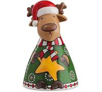 Egan Cloche de Noël Renne 10 x 15 cm