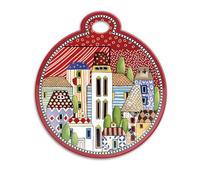 Egan Dessous de plat Pays Mio Rosso 17 x 19 cm