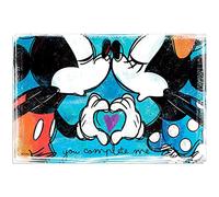 Egan Ensemble 2 nappes Bleu Mickey et Minnie LWM63/07B Taille Unique