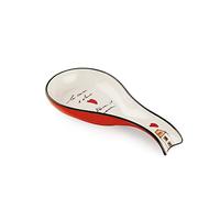 Egan Le Casette Repose-cuillère, rouge, 21 x 10 cm