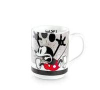 Egan MICKEY I AM Mug empilable gris 350 ml