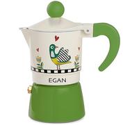 Egan Moka Collection Cocoricò. Objet fabriqué en aluminium vert. La référence est 228068