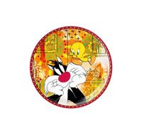 Egan Soucoupe à dessert Titti & Sylvestre D.19