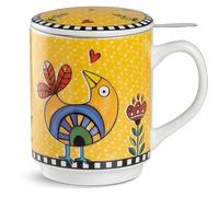 Egan Tisanier Collection Cocoricò. Objet fabriqué en porcelaine jaune. La référence est 228074