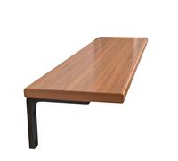 Égard du Livre pour murmure d'organisateur de Rangement à bibliothèque Flottante Murale pour Le Bureau de la Chambre à Coucher Walnut 20 * 50cm