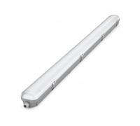 EGB IK08 Lampe de baignoire LED IP65 1500 mm 40 W Power-Select 4000 K jusqu'à 7200 lm Gris