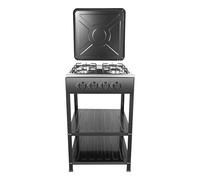 EGBNSY Plaque De Cuisson Gaz, 4 feux Gaziniere, Plaque De Cuisson avec Pieds Antidérapants, Plaque de Cuisson à Gaz 4 Feux avec Support de Rangement, Gazinière Pour Camping et Maison