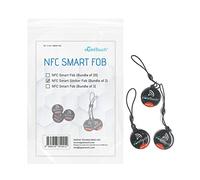 eGeeTouch 3 porte-clés NFC pour toutes les serrures intelligentes, noir, Small