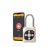 eGeeTouch Mini cadenas intelligent, avec NFC et code directionnel (métal, argent)