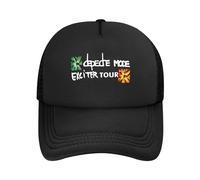 Egenedcemre De&PE & Che Casquette de baseball pour homme et femme en maille ajourée respirante unisexe pour queue de cheval réglable, Depeche Mode-24, taille unique