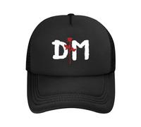 Egenedcemre De&PE & Che Casquette de baseball pour homme et femme en maille ajourée respirante unisexe pour queue de cheval réglable, Depeche Mode-1, taille unique