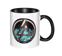 Egenedcemre Lin-kin Rock *Park- Chester Singer Benning*ton Mug à café en céramique avec impression graphique fantaisie Tasse à café tasse à thé pour les amateurs de musique femmes hommes filles 330 ml