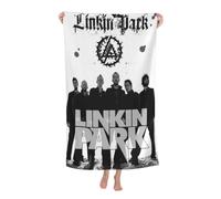 Egenedcemre Lin-Kin Rock *Park- Chester Singer Benning*Ton Serviette de bain en microfibre absorbante - 80 x 130 cm - Légère - Pour le sport, les voyages, la plage - Cadeau pour les fans