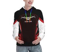 Egenedcemre Lin-kin Rock *Park- Chester Singer Benning*ton Sweat à capuche pour femme imprimé mode Tops Pull à capuche avec cordon de serrage avec poche pour les fans Cadeau, Lp-1, M