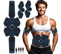 EGEYI Electrostimulateur Musculaire,ABS électro-Stimulation Trainer, Ceinture de Massage électrique,Ceinture Bras et Jambes Pro,pour Gym Workout Home Bureau Équipement