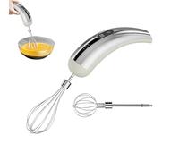 Egg Beater - Acier inoxydable, 7,09 x 2,17 po Stick Mixer 5-Speed Wireless Control | Blender à main sans fil pour mixer et laver efficacement, mélangeur électrique pour cuire, cuisiner, dough mixing