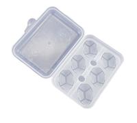 Egg Container - PP, 7.87x5.51x2.6in Travel Egg Storage Case Leakproof | Shockproof 6-Grid Portable Tray, Storage Box For Camping, Hiking, Picnic, Travel, Trekking, Outdoor Adventures