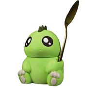 Egg Cups, Dinosaur Shape Cute Poached Egg Holders Portable Breakfast Stand Storage Rack Novelty Kitchen Table Dining Desk Fridge Organizer for Home Use Kids Adults Morning Meal