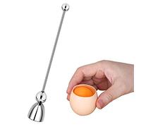 Egg Cutter Topper, Coupe-Coquille, Toqueur à Œufs En Acier Inoxydable, Coupe-Œuf, Outil De Cuisine En Acier Inoxydable, pour Oeufs Durs Et Mous