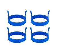 Egg Frying Rings Set | Versatile Silicone Egg Molds for Breakfast Perfection | 4-Pack Round Cooking Tools for Pancakes and Sandwiches | Great Addition for Home Cooks and Chefs