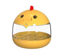 Egg Hatching Incubator - 14.5x14.5x15.2cm Smart Candler Device, Automatic Egg Incubator Turner | Poultry Hatcher Temperature Humidity Control | For Quail Chicken Duck Goose Turkey Farm Backyard