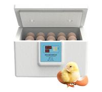 Egg Incubator, Hatching Machine, Household Thermostat Device, 10.24x6.69x7.28 inches, Automatic Turning System, for Science Lab, Farm, Classroom, Pigeon, Duck, Poultry Eggs