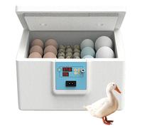 Egg Incubator, Household Quail Hatching Machine, Compact Semi-Automatic Thermostatic Device for Science Lab, Classroom, Farm Use, Pigeon, Duck, Chicken Egg Development