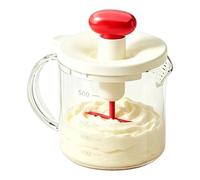 Egg Mixing Cup, Stir Egg Cup, Clear Hand Press-Type Kitchen Gadget