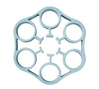Egg Rack - Egg Steamer | Heat Resistant Food-Grade Silicone Cooking Utensils For Boiling Eggs, Pressure Cooker Accessories, Rack For Multiple Eggs, Kitchen Gadgets