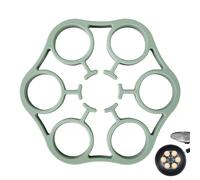 Egg Rack - Egg Steamer | Heat Resistant Food-Grade Silicone Cooking Utensils For Boiling Eggs, Pressure Cooker Accessories, Rack For Multiple Eggs, Kitchen Gadgets