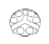 Egg Rack for Steamer - Stainless Steel Cooking Holder Trivet Stand
