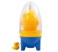 Egg Shaker - Mixeur à œufs manuel portable avec mixeur jaune et blanc, mixeur à œufs manuel avec trancheuse | Appareil de cuisine simple pour mélanger les œufs, cuisiner, cuire et manger en douceur