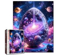 Egg-Shaped Planet Jigsaw Puzzles 1000 Piece for Adults and Beginner The Universe and Its Galaxies Puzzles Challenging Family Activity Games DIY Craft Puzzle for Home Decor Gifts 19.7 x 27.6 inch