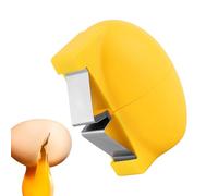 Egg Shell Opener for Hard-Boiled Eggs, Handheld Egg Cracker Tool, Stainless Steel Eggs Opener | Kitchen Peeling Tool for Breakfast, Cooking, Baking, Omelettes, Food Prep, Camping, Halloween, Thanksgi