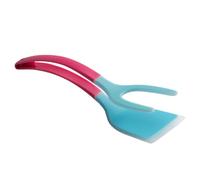 Egg Spatula - Egg Flipper, 2 en 1 Spatule and Tongs, EggS SpatulaS Flipper, Ergonomic Handle Cooking Gadget for Toast Pancake Steak Fish Bread Bbq Breakfast EggS FlipperS, FlipperS Toast Tongs