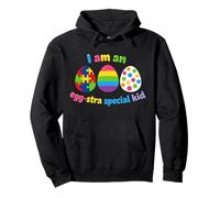 Egg-Stra Kids Autism Awareness Easter pour Tout-Petits garçons et Filles Sweat à Capuche