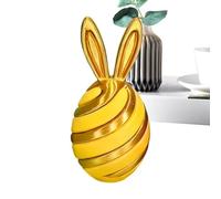 Egg Stress Relief Toy- 3D Printed Fidget Gadget, Passthrough Bunny Toy with Relieving Stress Effectively, Cool Desk Toys, Fidget Accessories, Relaxing Tools for Children Adults Teens Study