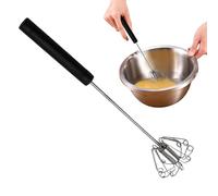 Egg Whisk, Egg Whisk, ABS, Stainless Steel Mixer Stirrer Milks Frother Handheld Beating Whisking Tools for Coffee, Milk, Baking, Kitchen Stirring, and Mixing, 10.24x2.36 Inches