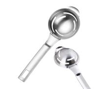 Egg Yolk White Separator, Hangable Egg Strainer, Practical Raw Extractor Splitter Tool for Baking, Cooking, Pancakes Omelettes Professional Kitchen Home Food Preparation, 8.07x2.87 Inches