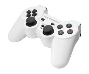 [EGG107W] ESPERANZA Manette de Jeu Filaire PS3/PC USB TROOPER avec Vibration ...