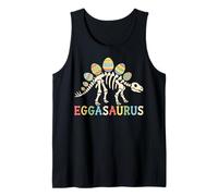 Eggasaurus Œufs de Pâques Stégosaure Dinosaure Chasse Garçons Enfants Débardeur