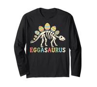Eggasaurus Œufs de Pâques Stégosaure Dinosaure Chasse Garçons Enfants Manche Longue