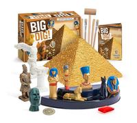 Eggbox Kit d'excavation pour enfants - Pyramide Dig - Avec 12 trésors égyptiens - Jouet d'archéologie pédagogique STEM - Cadeau pour enfants à partir de 6, 7, 8, 9, 10 ans