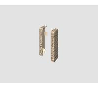 Egger Endstück li/re 6CM CUB Eiche graubraun Embout, Bois