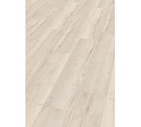Egger GreenTec ED7003 Sol Design chêne Halifax crème (7,5 mm, 2,542 m²) | Aspect Bois Authentique | Installation Facile grâce au système de clic | Robuste et résistant, Ivoire