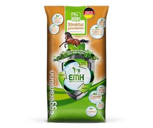 Eggersmann EMH Structure sans céréales 20 kg - Aliment pour Chevaux à teneur réduite en amidon et en Sucre