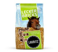 Eggersmann Lecker Bricks Leckerlies, différents parfums , goût friandises:réglisse