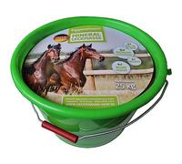 Eggersmann Mein Pferdefutter Masse de fuite minérale 25 kg - Nourriture minérale pour chevaux et poneys à absorption libre - Masse anti-fuite résistante aux intempéries pour pâturage et clapier - Pour