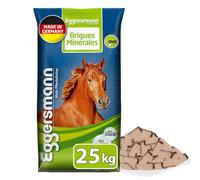 Eggersmann Mein Pferdefutter Mineral Bricks Nourriture minérale pour Chevaux 25 kg pour Soutenir Le métabolisme et Le système immunitaire Nourriture pour Chevaux avec minéraux et vitamines