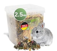 Eggersmann Uncle Pet - Nourriture Premium pour Lapin 2,5 kg - Alimentation avec la Force Naturelle des Herbes et des Carottes - Accessoires (Sachet de 2,5 kg)